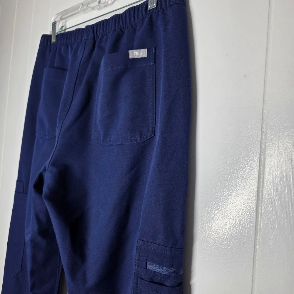 FIGS Ciaro Basic Scrub Pants Navy Blue Mens Medium TM3001 Technical Collection